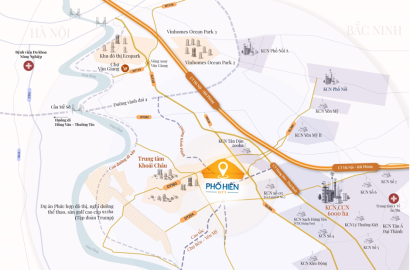 Phố Hiến City - Vị trí kim cương trên trục ĐH57 kết nối vùng chiến lược