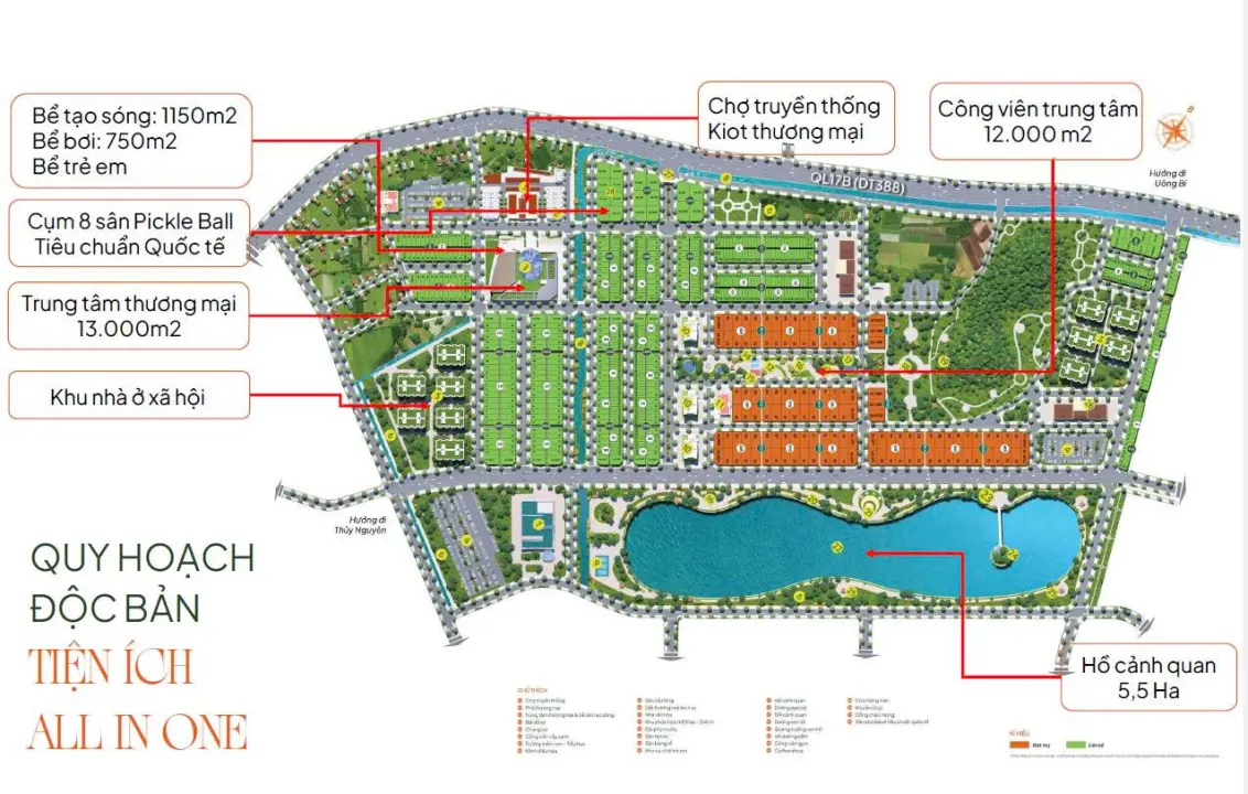 Phú Thứ Park Hill: KĐT duy nhất sở hữu Biển tạo sóng tại Hải Dương