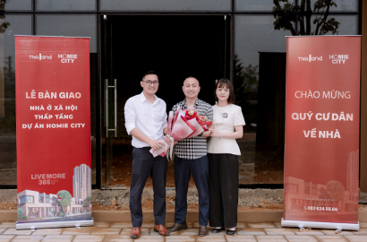 Bàn giao những căn NOXH đầu tiên tại Thái Nguyên