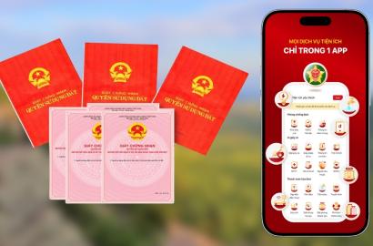 Sổ đỏ trên VNeID chính thức được dùng thay cho bản giấy