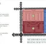 Mặt bằng căn hộ Meyhomes Galleria Hoàng Mai
