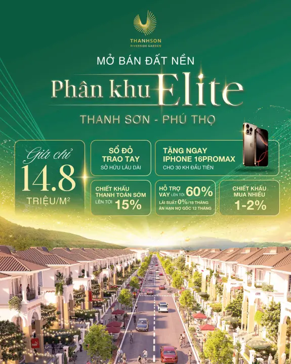 Thanh Sơn Riverside Garden
