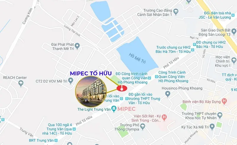 Shophouse Mipec Tố Hữu