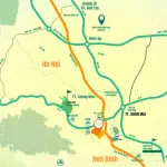 Vị trí Dream Garden City Lương Sơn – Cửa ngõ kết nối Hà Nội và Tây Bắc