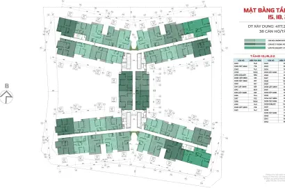 Mặt bằng Sunshine River Park Ciputra