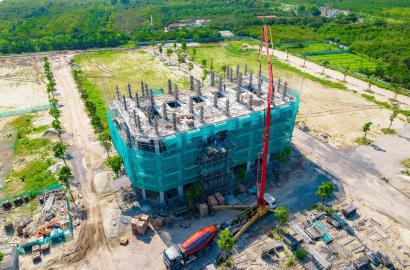 Cập nhật tiến độ dự án Phố Hiến City tháng 5/2025